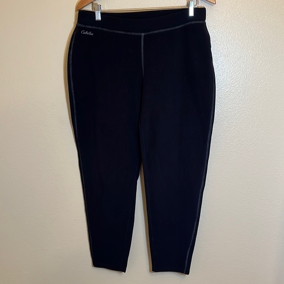 Cabela’s Black Fleece Pant Size Large - Picture 1 of 9